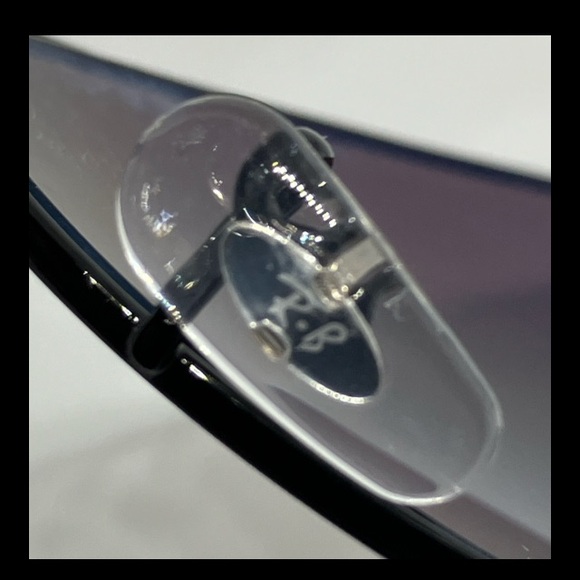 Ray-Ban RB3025 002/4J Black Aviator Green Gradient Mirrored 55mm Sunglasses - Picture 8 of 12